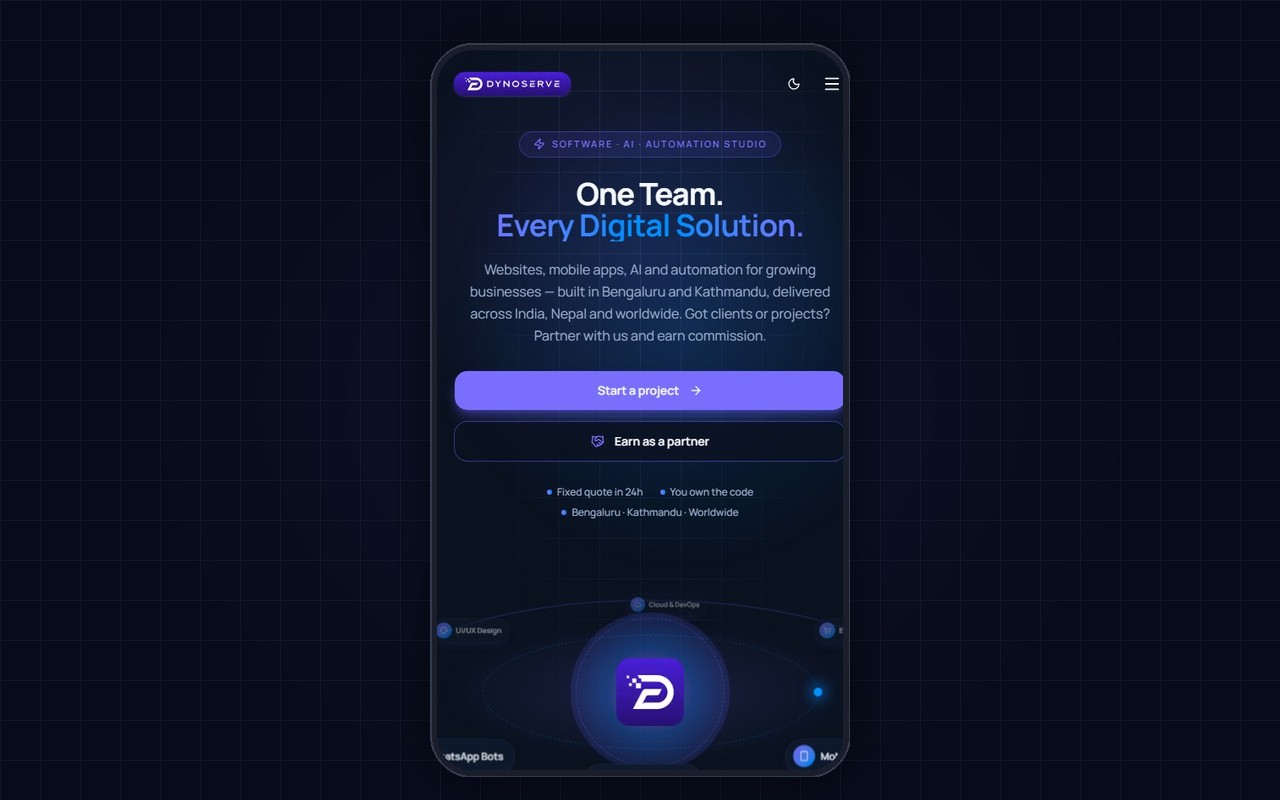 Dynoserve Mobile Enterprise Apps