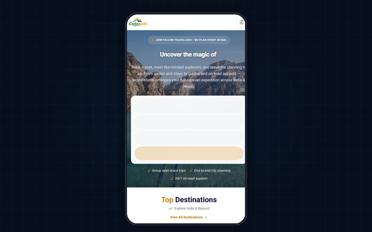 ExploreSathi Mobile Companion