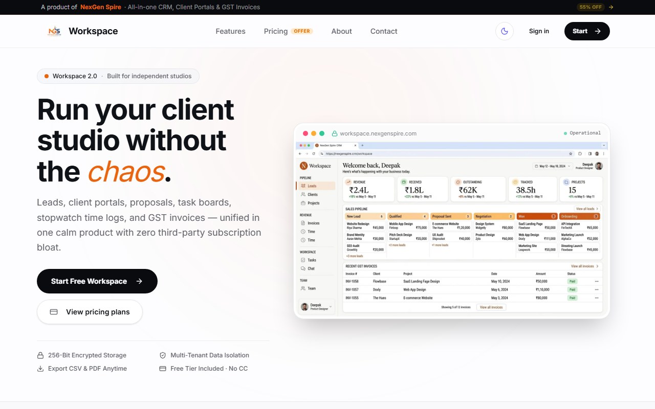 NexGen Spire Workspace Suite